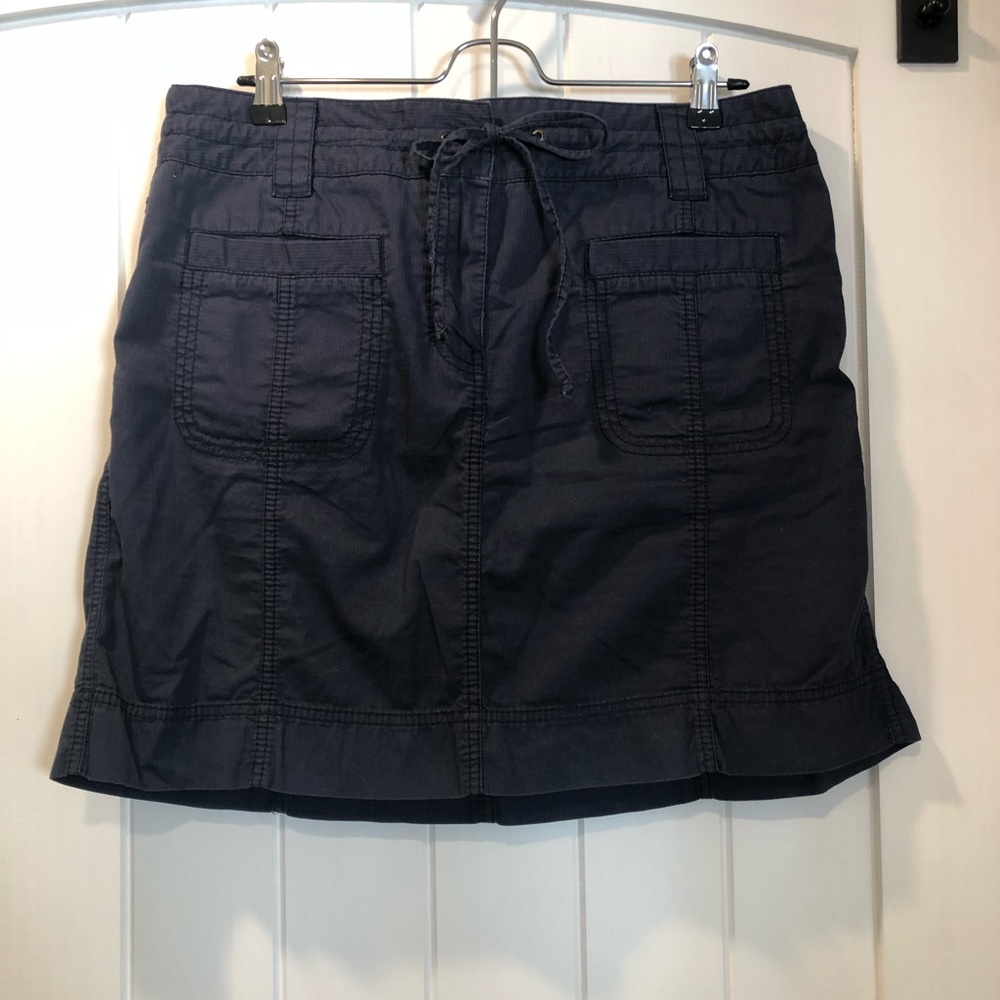 LOFT Navy Blue Skirt